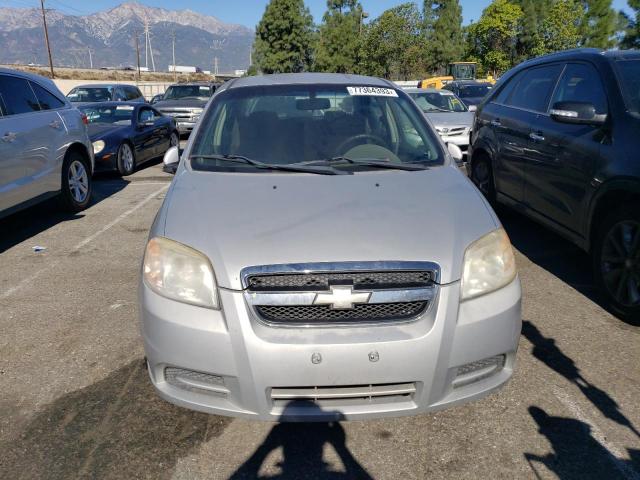 KL1TD5DE1AB107253 - 2010 CHEVROLET AVEO LS SILVER photo 5