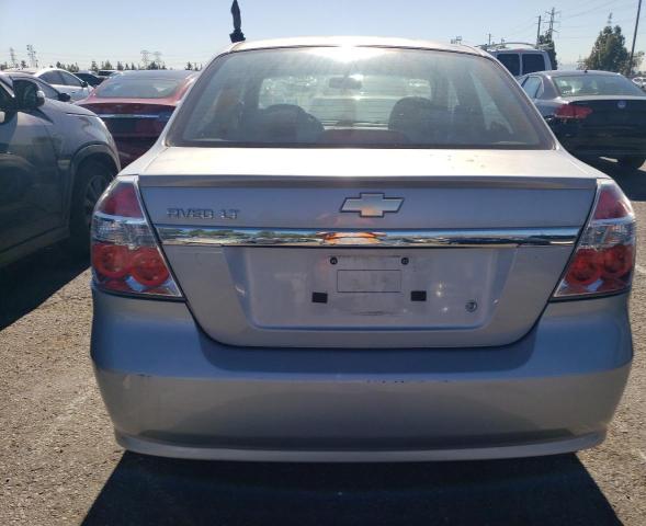 KL1TD5DE1AB107253 - 2010 CHEVROLET AVEO LS SILVER photo 6