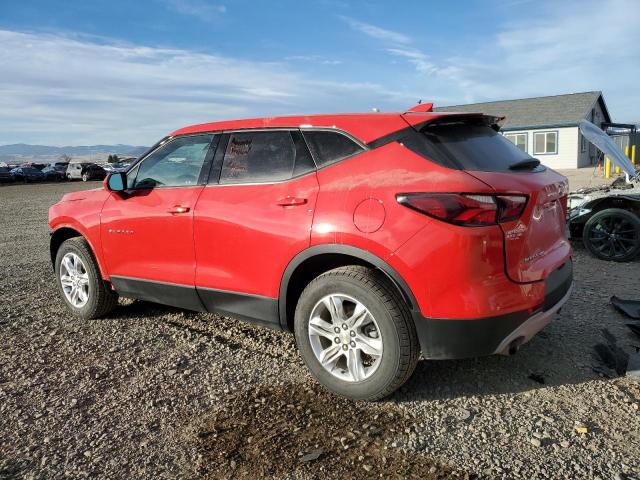 3GNKBHR40NS116250 - 2022 CHEVROLET BLAZER 2LT RED photo 2