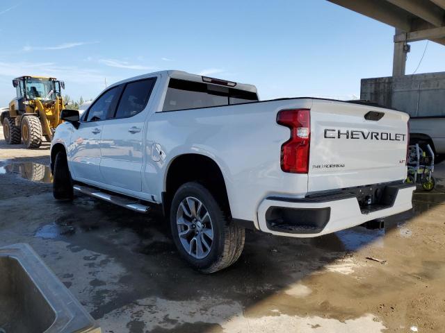 1GCPWDED7MZ122954 - 2021 CHEVROLET SILVERADO C1500 RST WHITE photo 2