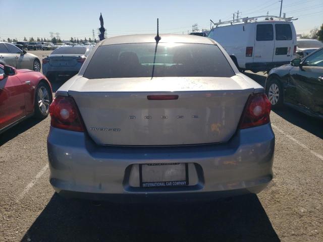 1C3CDZAG0EN108425 - 2014 DODGE AVENGER SE SILVER photo 6