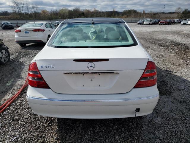 WDBUF70J15A622172 - 2005 MERCEDES-BENZ E 500 WHITE photo 6