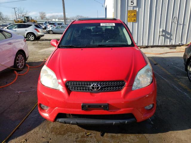 2T1KR32E36C616590 - 2006 TOYOTA COROLLA MA XR RED photo 5