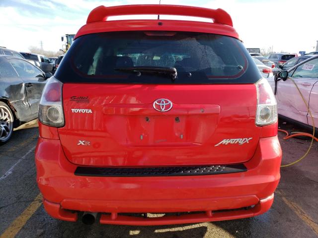 2T1KR32E36C616590 - 2006 TOYOTA COROLLA MA XR RED photo 6