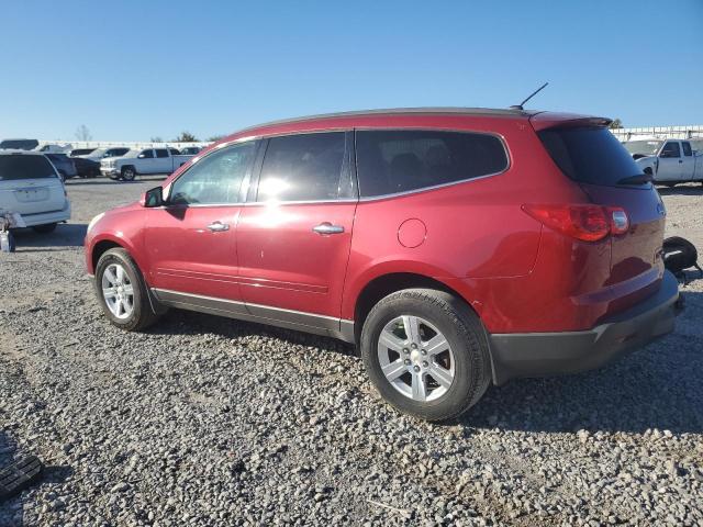 1GNKRGEDXCJ145233 - 2012 CHEVROLET TRAVERSE LT RED photo 2