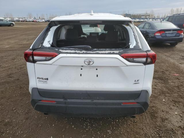 2T3B1RFV3NW257170 - 2022 TOYOTA RAV4 LE WHITE photo 6