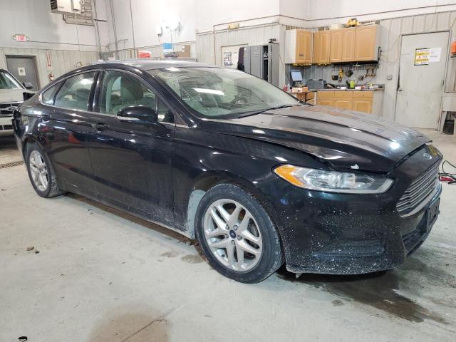 3FA6P0HD3ER268566 - 2014 FORD FUSION SE BLACK photo 4