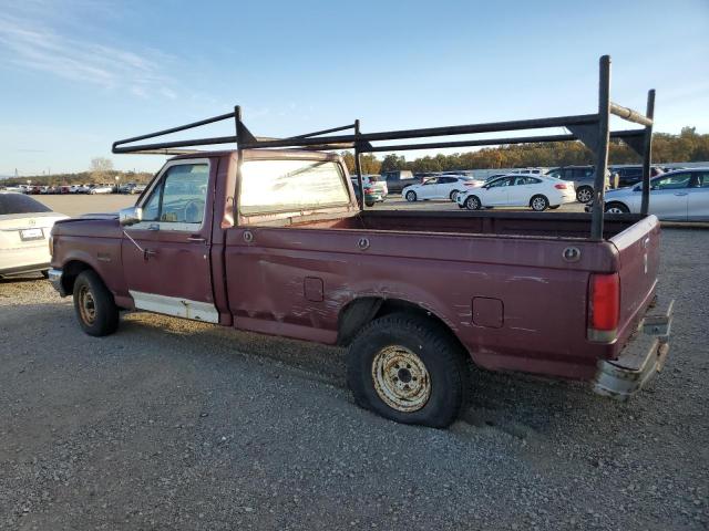 1FTEF15Y5JPA98413 - 1988 FORD F150 MAROON photo 2