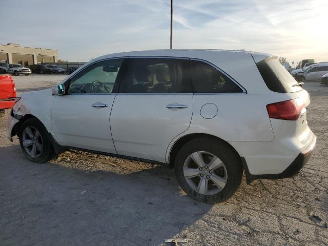 2HNYD2H24AH518824 - 2010 ACURA MDX WHITE photo 2