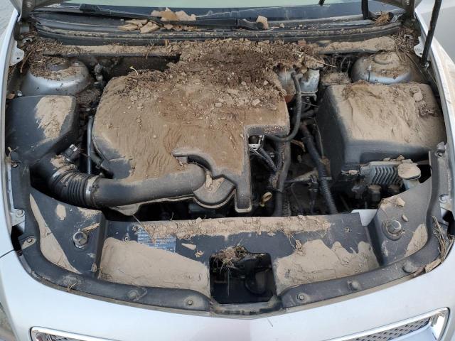 1G1ZE5EB1AF113639 - 2010 CHEVROLET MALIBU LTZ ვერცხლისფერი ფოტო 11