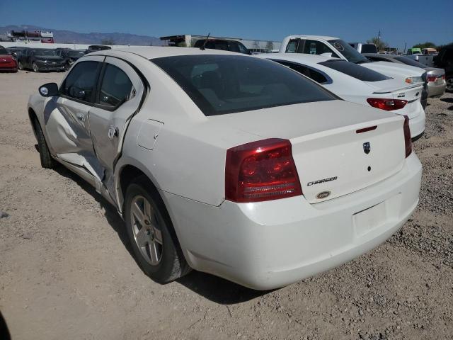 2B3KA43R08H274623 - 2008 DODGE CHARGER WHITE photo 2