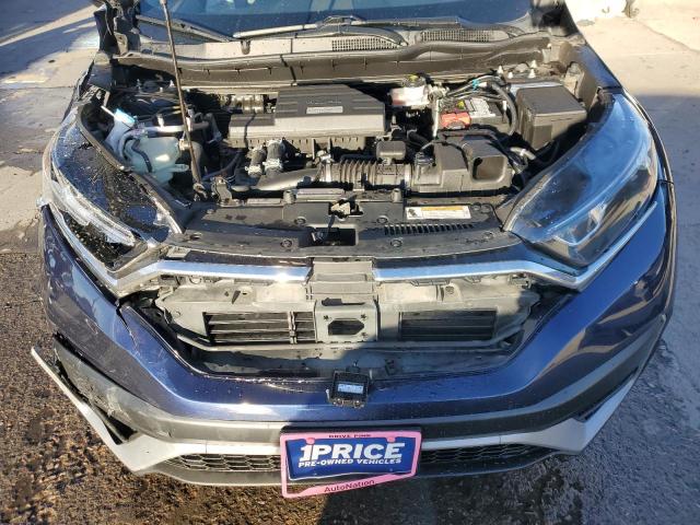 5J6RW2H8XLA005436 - 2020 HONDA CR-V EXL BLUE photo 12