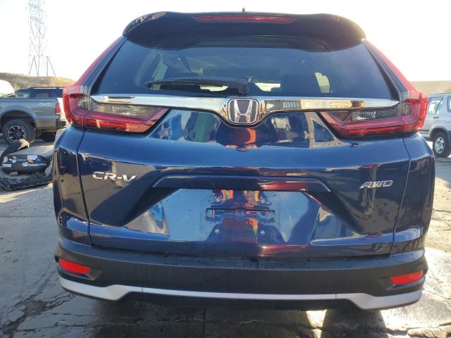 5J6RW2H8XLA005436 - 2020 HONDA CR-V EXL BLUE photo 6