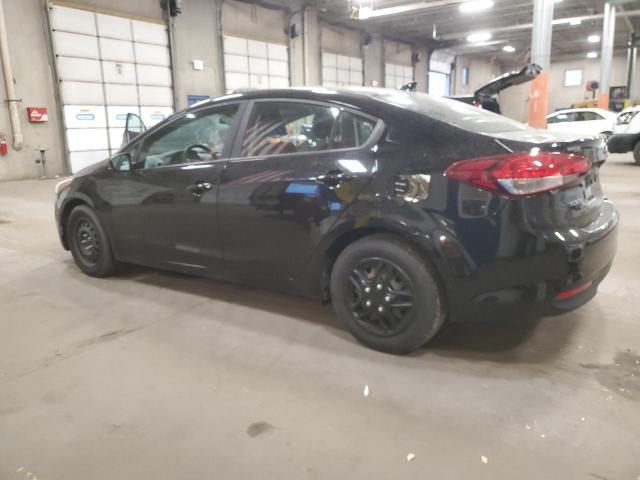 3KPFK4A73HE103939 - 2017 KIA FORTE LX BLACK photo 2