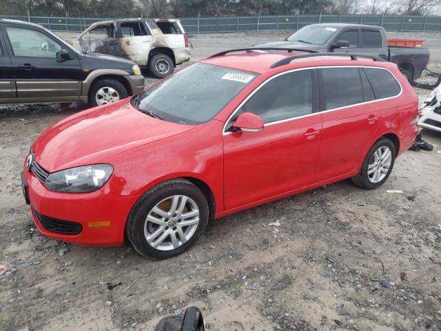 3VWPL7AJ6DM607722 - 2013 VOLKSWAGEN JETTA TDI RED photo 1