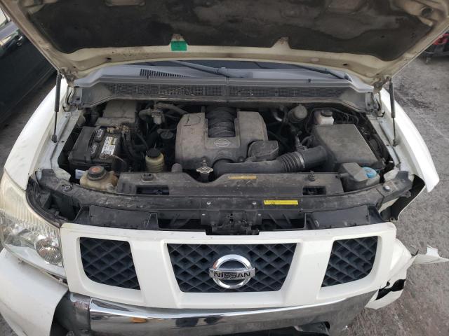 5N1AA08A95N740263 - 2005 NISSAN ARMADA SE WHITE photo 11