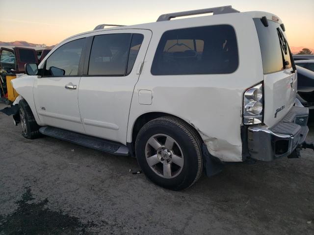 5N1AA08A95N740263 - 2005 NISSAN ARMADA SE WHITE photo 2