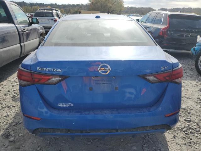 3N1AB8CV4NY311256 - 2022 NISSAN SENTRA SV BLUE photo 6