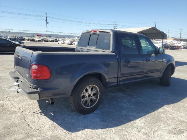 1FTRW07683KD87888 - 2003 FORD F150 SUPERCREW BLUE photo 3