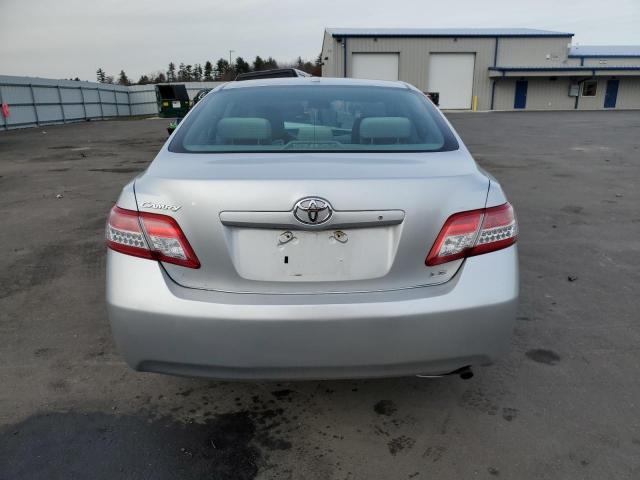 4T4BF3EK9BR218437 - 2011 TOYOTA CAMRY BASE SILVER photo 6