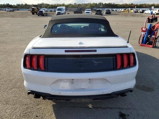 1FATP8UH3L5170583 - 2020 FORD MUSTANG WHITE photo 6
