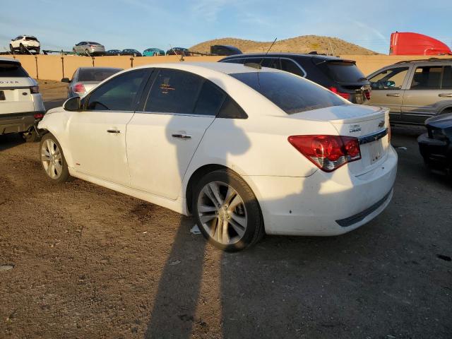 1G1PG5SB3F7219808 - 2015 CHEVROLET CRUZE LTZ WHITE photo 2