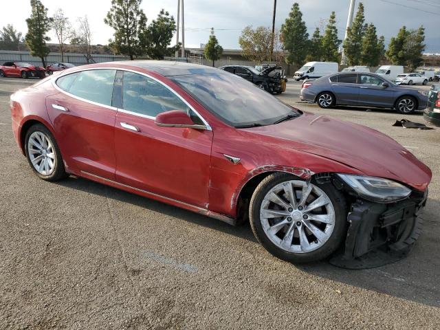 5YJSA1E22JF272459 - 2018 TESLA MODEL S RED photo 4