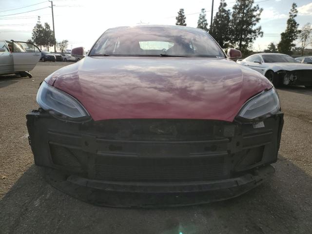 5YJSA1E22JF272459 - 2018 TESLA MODEL S RED photo 5