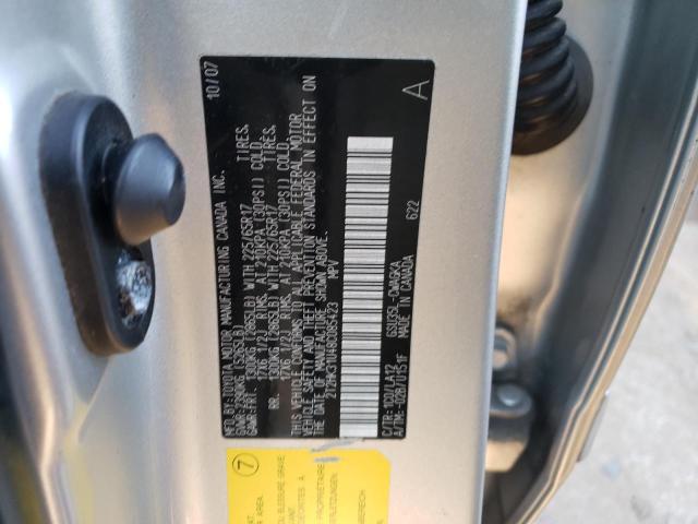 2T2HK31U48C085423 - 2008 LEXUS RX 350 SILVER photo 14