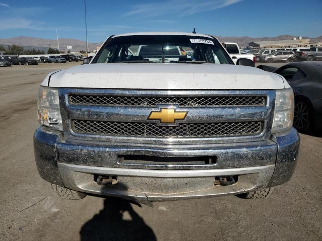 3GCPKSEA4DG111464 - 2013 CHEVROLET SILVERADO K1500 LT WHITE photo 5