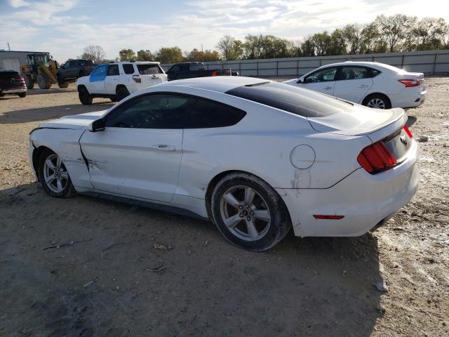 1FA6P8THXF5408156 - 2015 FORD MUSTANG WHITE photo 2