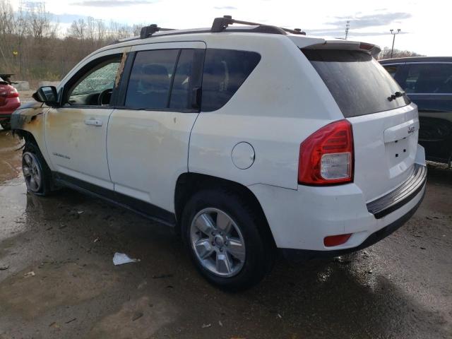 1C4NJCBA0DD272492 - 2013 JEEP COMPASS SPORT WHITE photo 2