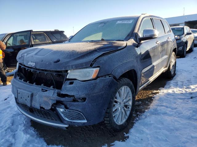 1C4RJFJG6JC137754 - 2018 JEEP GRAND CHER SUMMIT ლურჯი ფოტო 1