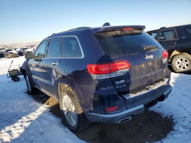 1C4RJFJG6JC137754 - 2018 JEEP GRAND CHER SUMMIT ლურჯი ფოტო 2