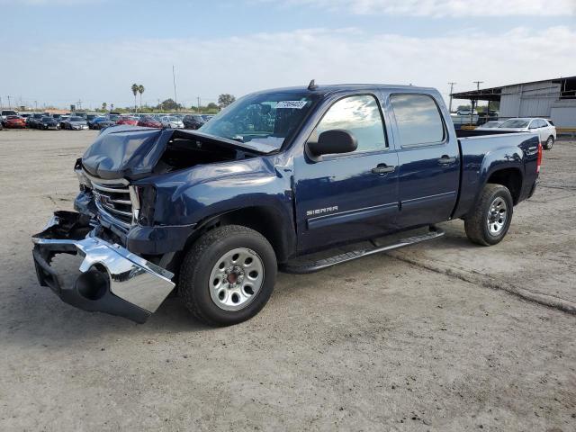 3GTP1VEA1CG302651 - 2012 GMC SIERRA C1500 SLE BLUE photo 1