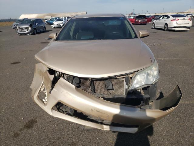4T4BF1FK3CR253818 - 2012 TOYOTA CAMRY BASE GOLD photo 5