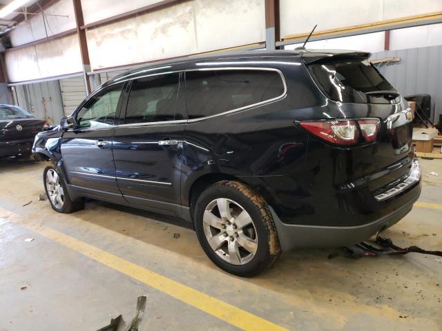 1GNKRJKDXEJ357179 - 2014 CHEVROLET TRAVERSE LTZ BLACK photo 2