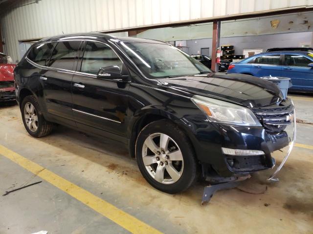 1GNKRJKDXEJ357179 - 2014 CHEVROLET TRAVERSE LTZ BLACK photo 4