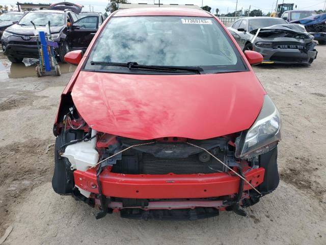 VNKKTUD38GA060731 - 2016 TOYOTA YARIS L RED photo 5