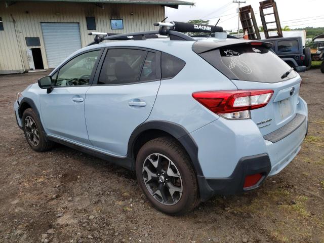 JF2GTAAC0JH326423 - 2018 SUBARU CROSSTREK BLUE photo 2