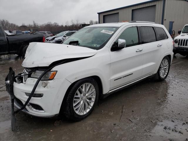 1C4RJFJG5JC347276 - 2018 JEEP GRAND CHER SUMMIT თეთრი ფოტო 1