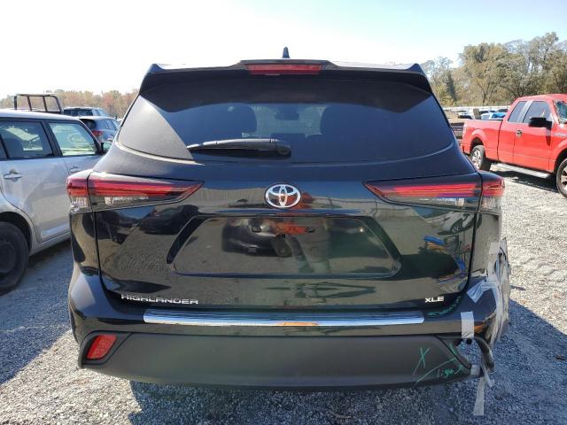 5TDKDRAH5RS530903 - 2024 TOYOTA HIGHLANDER LE BLACK photo 6