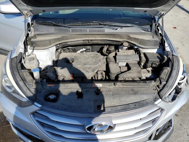 5XYZT3LB3HG452754 - 2017 HYUNDAI SANTA FE S SILVER photo 11