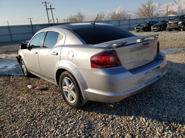 1C3CDZCG4DN581353 - 2013 DODGE AVENGER SXT GRAY photo 2