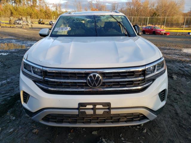 1V2ER2CA1MC595861 - 2021 VOLKSWAGEN ATLAS SEL WHITE photo 5