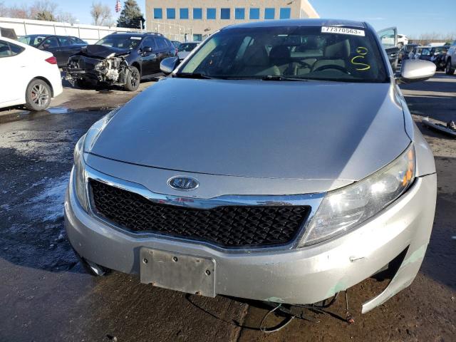 5XXGN4A74CG076987 - 2012 KIA OPTIMA EX SILVER photo 5