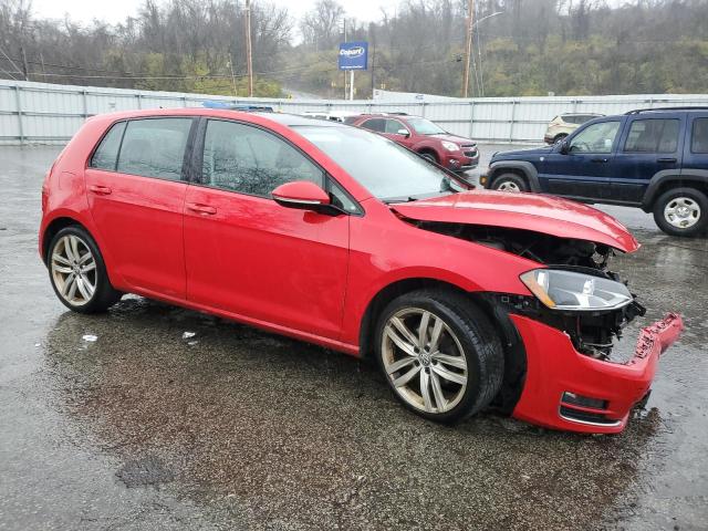 3VW217AU3HM060943 - 2017 VOLKSWAGEN GOLF S RED photo 4