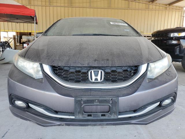 2HGFB2F96FH500482 - 2015 HONDA CIVIC EXL ნაცრისფერი ფოტო 5