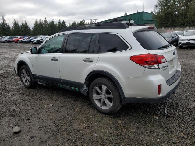 4S4BRBSCXD3223440 - 2013 SUBARU OUTBACK 2.5I LIMITED WHITE photo 2