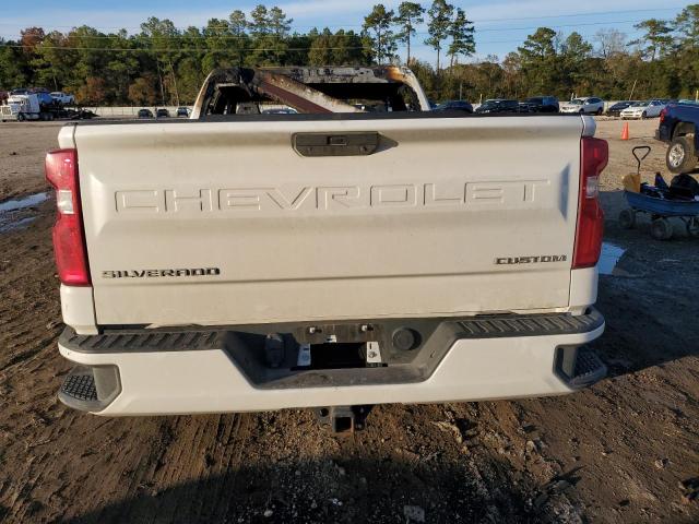 1GCRWBEK3NZ206184 - 2022 CHEVROLET SILVERADO C1500 CUSTOM WHITE photo 6